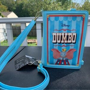 Loungefly Disney Dumbo Book Convertible Backpack/Crossbody